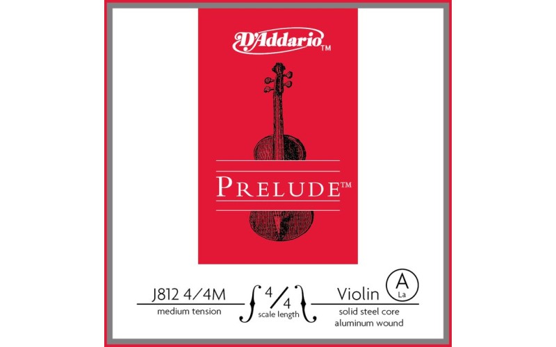 D'ADDARIO J812 4/4 M Одиночная струна для скрипки
