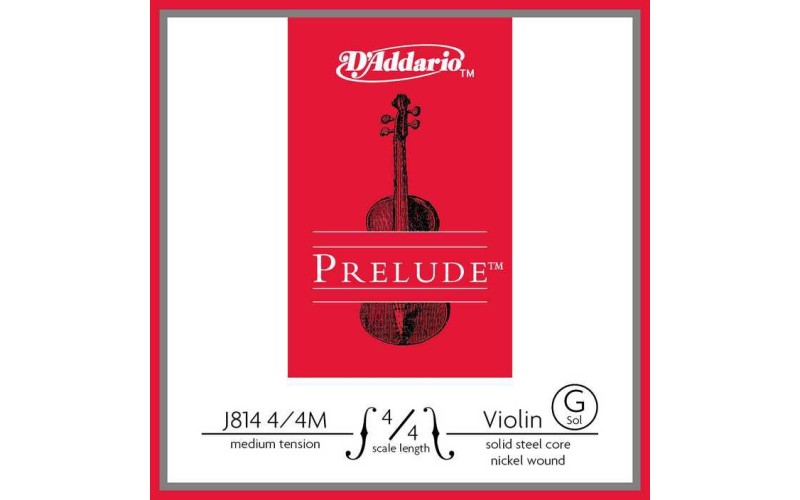 D'ADDARIO J814 4/4 M Струна одиночная для скрипки