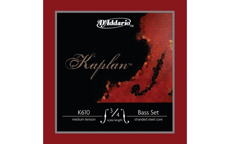 D'ADDARIO K610 3/4M струны для контрабаса Medium