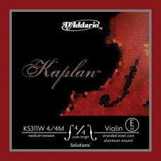 D'ADDARIO KS311W 4/4M струна скрипичная E 4/4 medium, Kaplan Solutions Non-Whistling