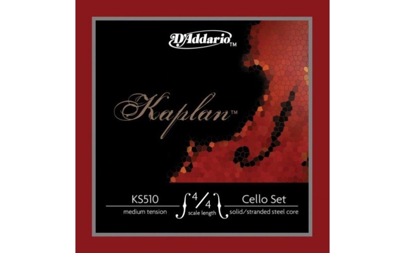 D'ADDARIO KS510 4/4M Kaplan струны для виолончели 4/4 Medium