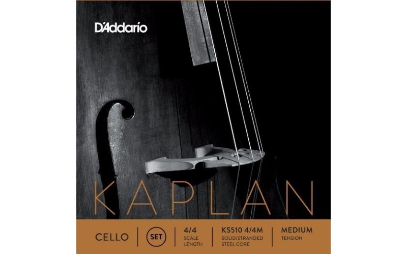 D'ADDARIO KS510 4/4M Kaplan струны для виолончели 4/4 Medium