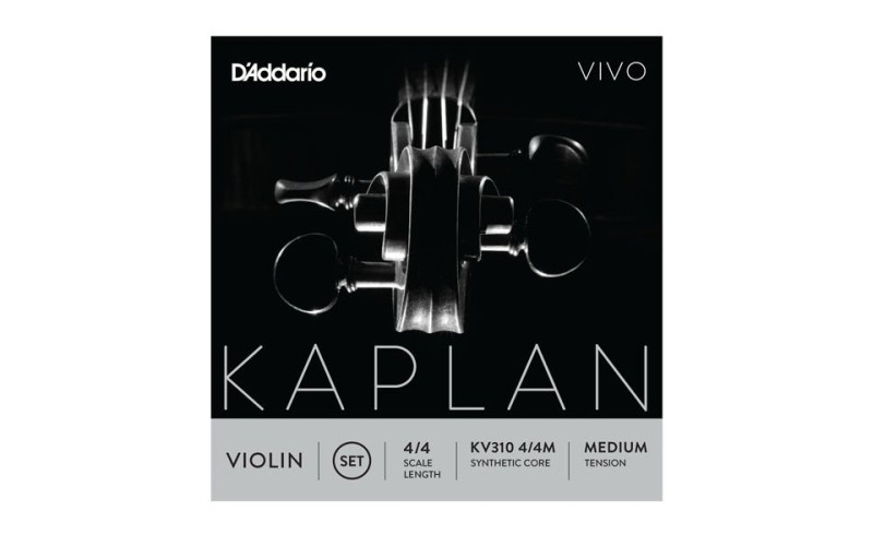 D'ADDARIO KV310 4/4M Kaplan Vivo - струны для скрипки 4/4, medium