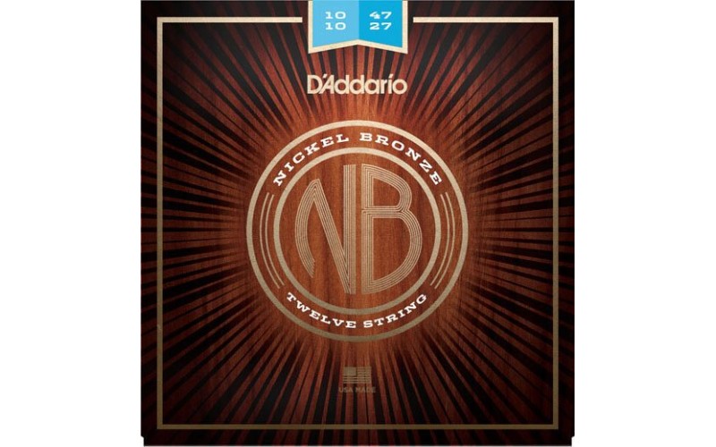 D'ADDARIO NB1047-12 - Струны 12 струнной акустической гитары