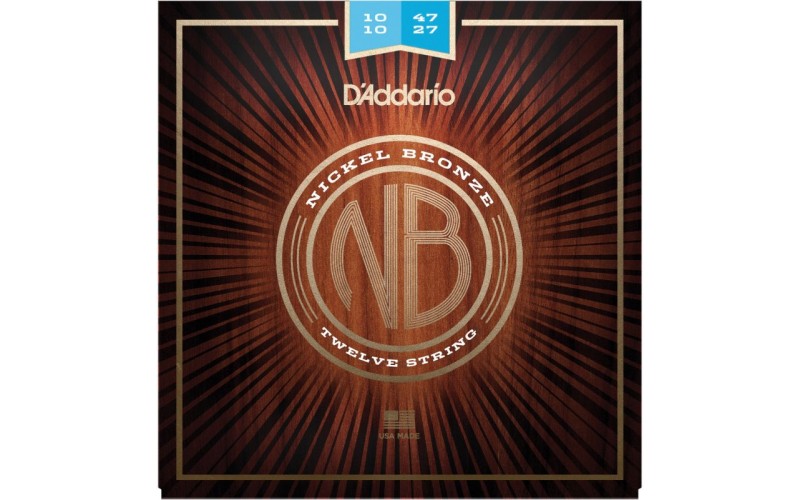 D'ADDARIO NB1047-12 - Струны 12 струнной акустической гитары
