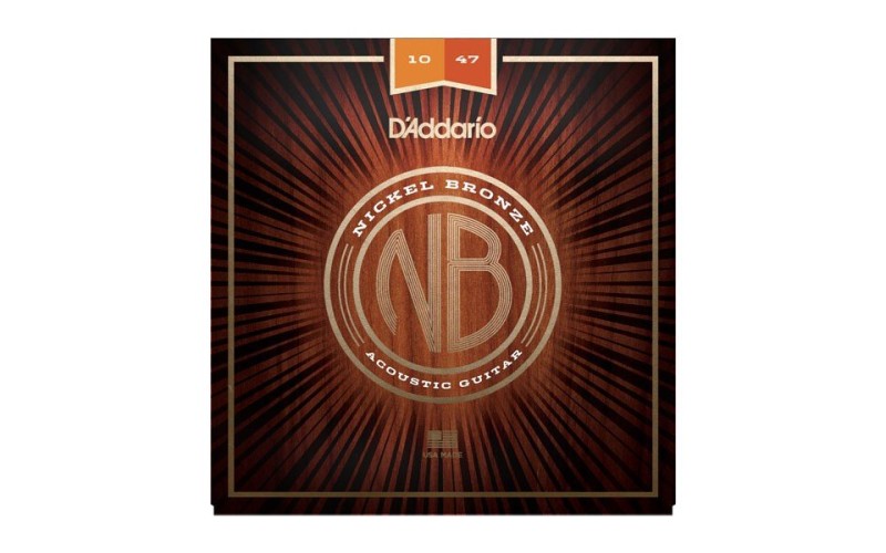 D'ADDARIO NB1047 струны для акустической гитары Nickel Bronze 10-47