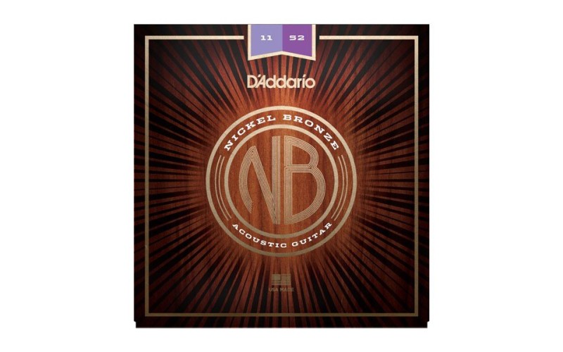 D'ADDARIO NB1152 струны для акустической гитары Nickel Bronze 11-52