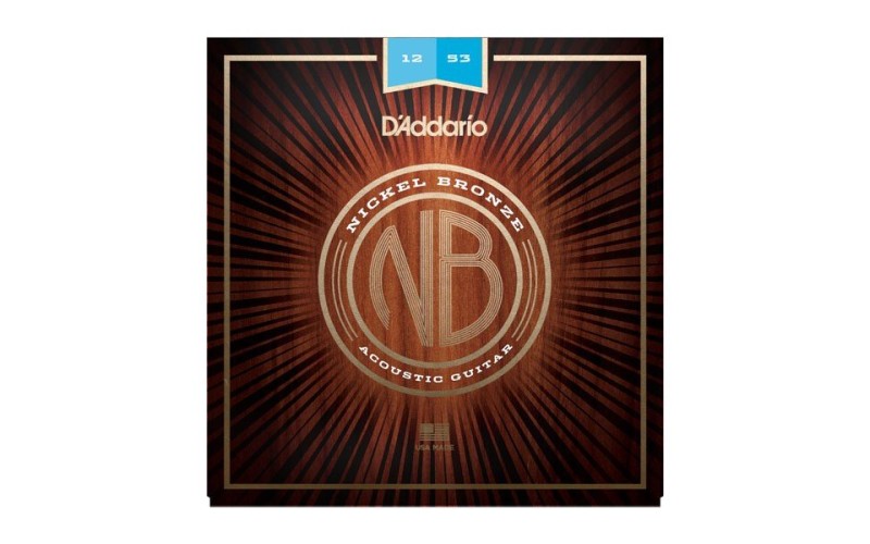D'ADDARIO NB1253 струны для акустической гитары Nickel Bronze 12-53