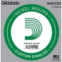 D'ADDARIO NW030 - одиночная струна для электрогитары .030 обмотка никель