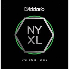 D'Addario NYNW022 NYXL Отдельная струна для электрогитары, никелированная, 022