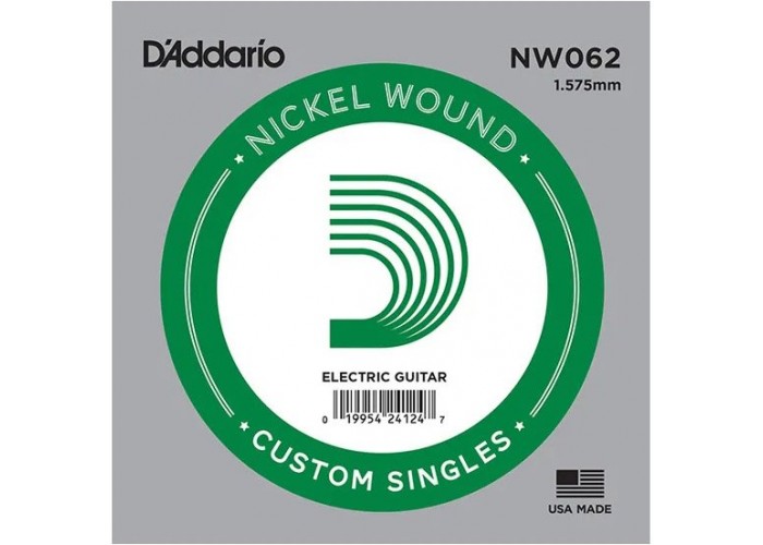 D'ADDARIO NYNW062 Струна одиночная для электрогитары