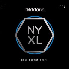 D'Addario NYS007 NYXL Отдельная струна для гитары, сталь, .007