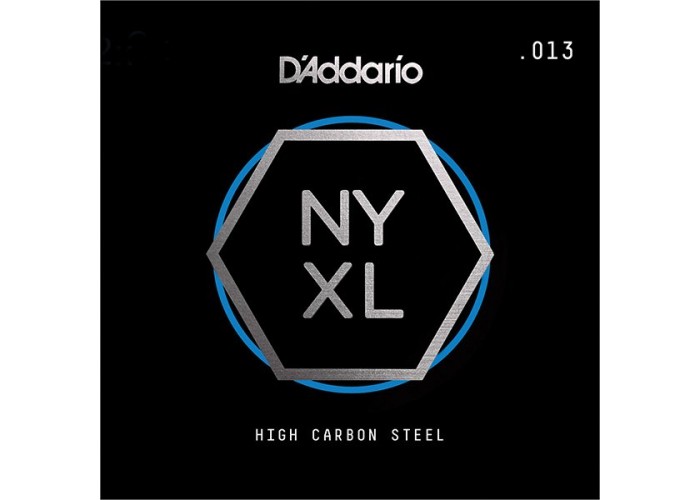 D'Addario NYS013 NYXL Отдельная струна для гитары, сталь, .013