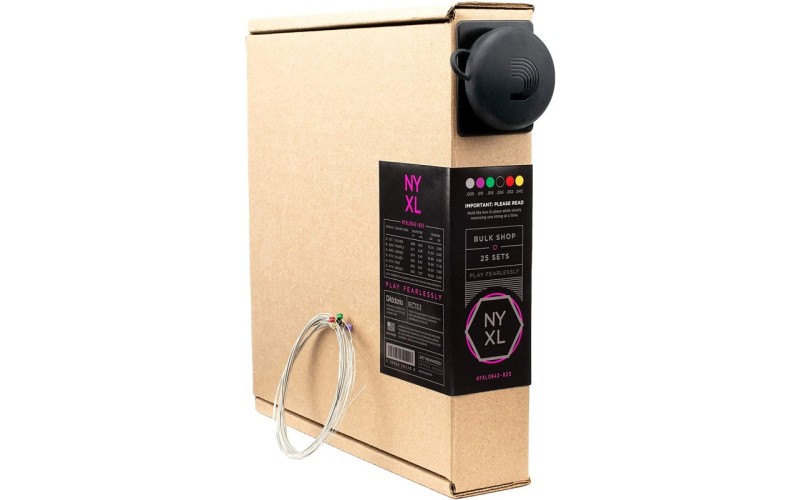 D'Addario NYXL0942-B25 NYXL 25 Комплектов струн для электрогитары, Super Light, 09-42
