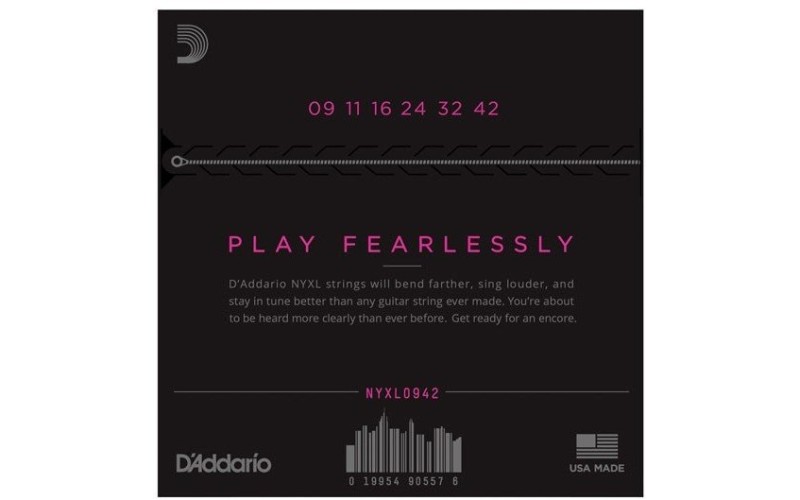 D'ADDARIO NYXL0942 струны для электрогитары