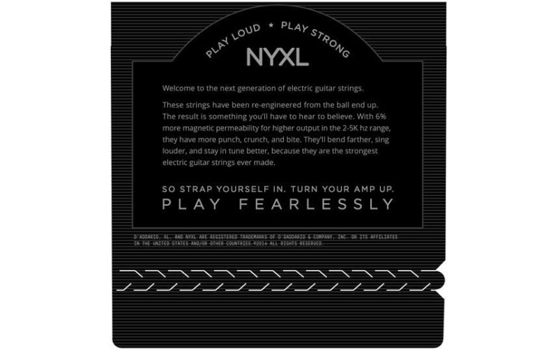 D'ADDARIO NYXL0942 струны для электрогитары
