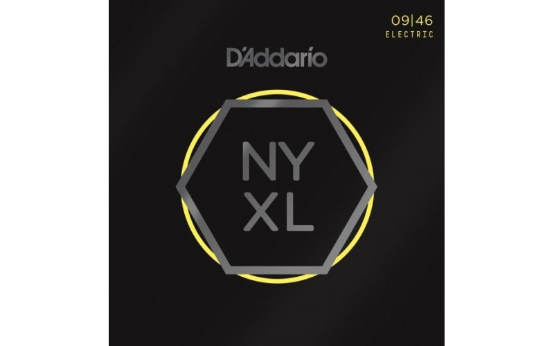 D'ADDARIO NYXL0946 струны для электрогитары, Super Light Top/Regular Bottom, 9-46