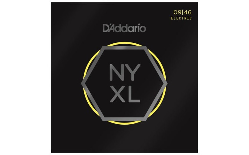 D'ADDARIO NYXL0946 струны для электрогитары, Super Light Top/Regular Bottom, 9-46