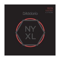 D'ADDARIO NYXL1074 - струны для 8-струнной электрогитары, Light Top/Heavy Bottom, 10-74