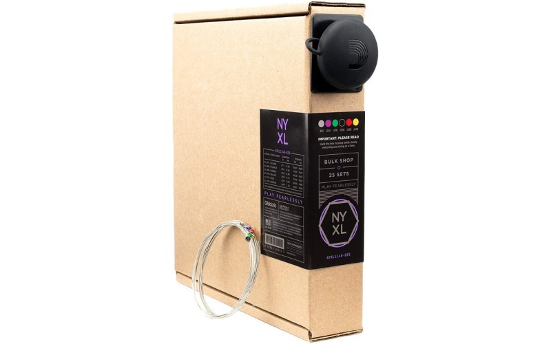 D'Addario NYXL1149-B25 NYXL 25 Комплектов струн для электрогитары, Super Light, 11-49