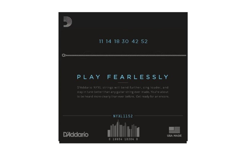 D'ADDARIO NYXL1152 - струны для электрогитары, 11-52