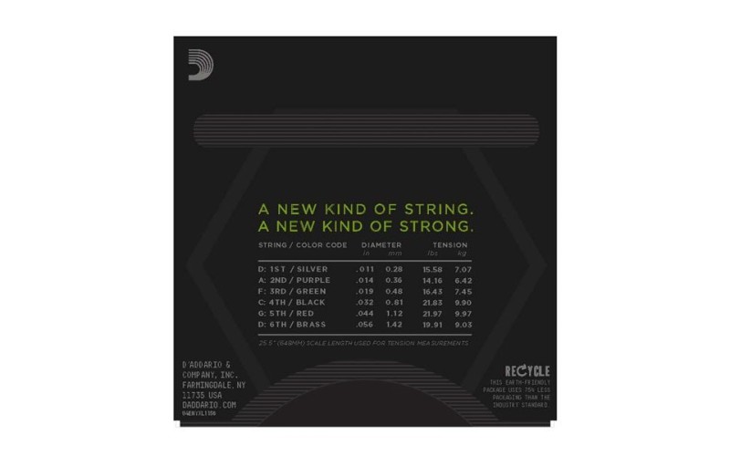 D'ADDARIO NYXL1156 - струны для электрогитары, 11-56