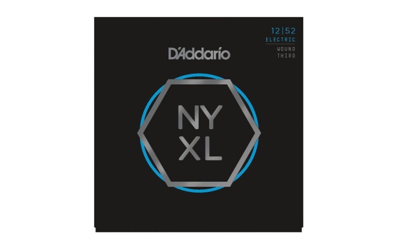 D'ADDARIO NYXL1252W - струны для электрогитары, 12-52