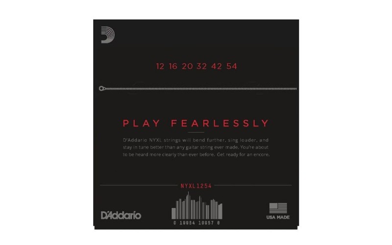 D'ADDARIO NYXL1254 - струны для электрогитары, 12-54