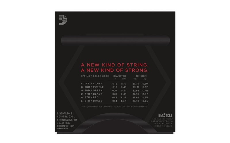 D'ADDARIO NYXL1254 - струны для электрогитары, 12-54