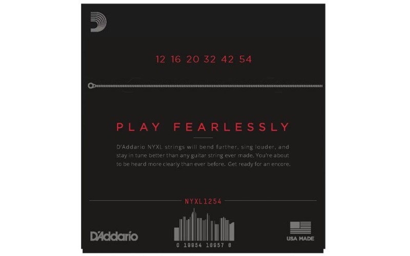 D'ADDARIO NYXL1254 - струны для электрогитары, 12-54