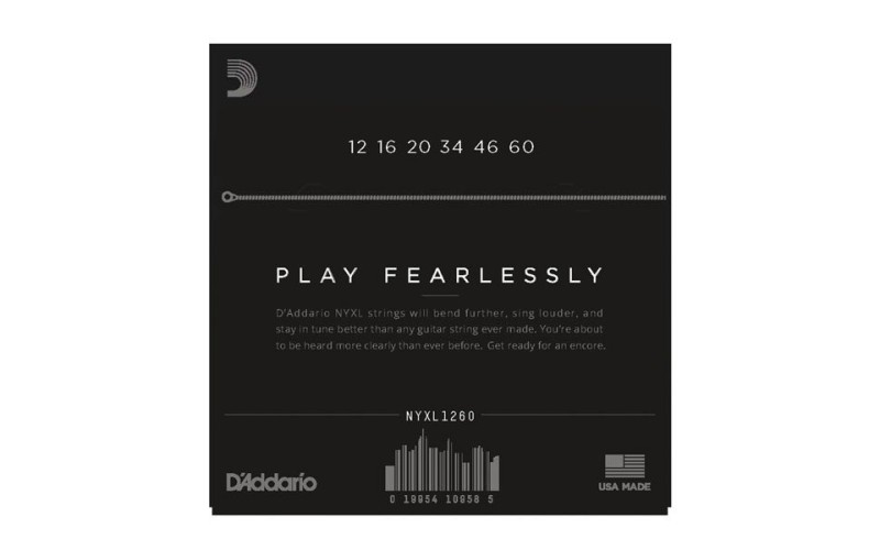D'ADDARIO NYXL1260 - струны для электрогитары, 12-60