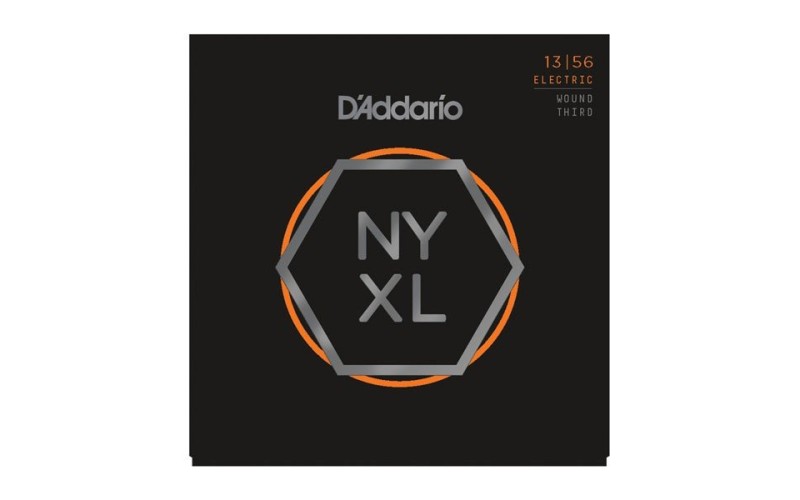D'ADDARIO NYXL1356W - струны для электрогитары, 13-56