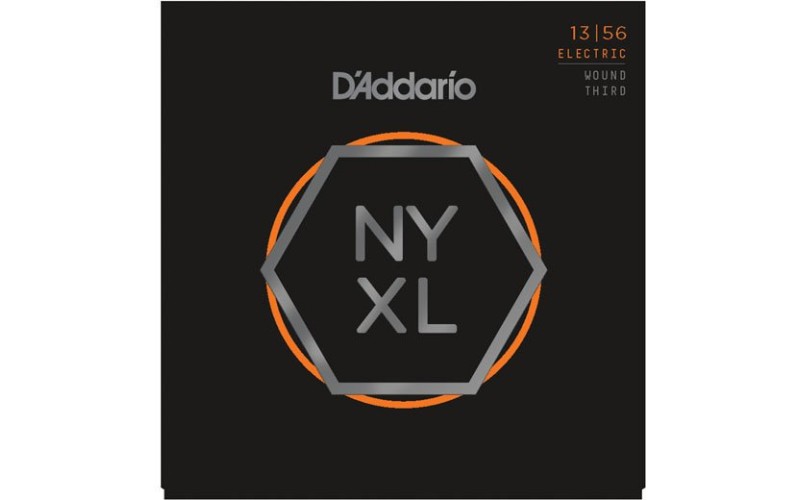 D'ADDARIO NYXL1356W - струны для электрогитары, 13-56