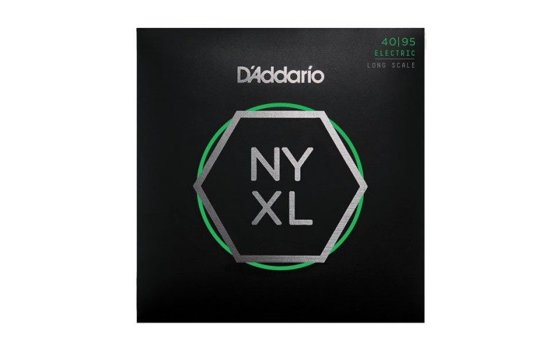 D'ADDARIO NYXL4095 - струны для 4-струнной бас-гитары, 40-95