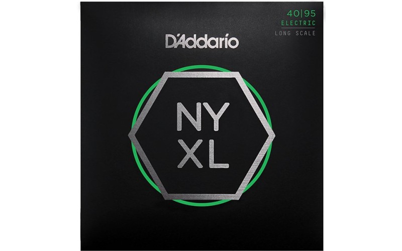 D'ADDARIO NYXL4095 - струны для 4-струнной бас-гитары, 40-95