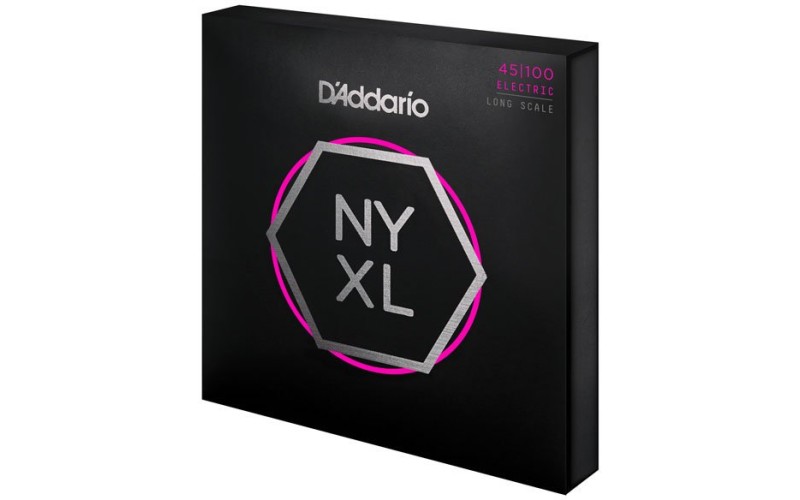 D'ADDARIO NYXL45100 струны для 4-струнной бас-гитары, 45-100