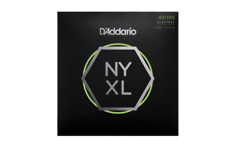 D'ADDARIO NYXL45105 струны для 4-струнной бас-гитары, 45-105