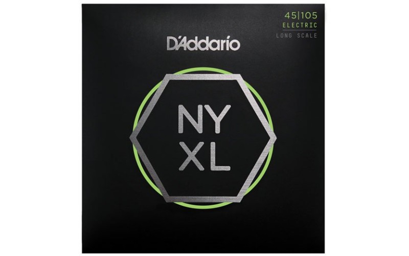 D'ADDARIO NYXL45105 струны для 4-струнной бас-гитары, 45-105