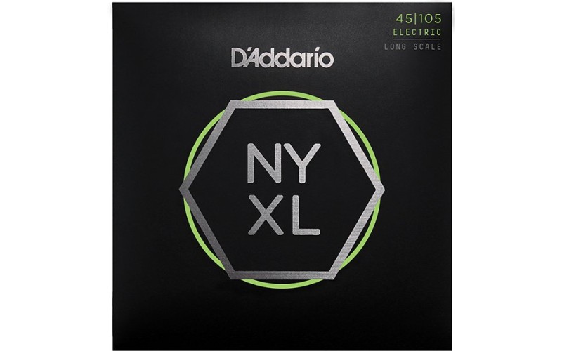 D'ADDARIO NYXL45105 струны для 4-струнной бас-гитары, 45-105