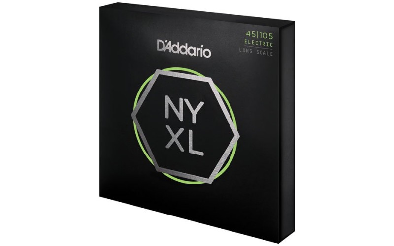 D'ADDARIO NYXL45105 струны для 4-струнной бас-гитары, 45-105