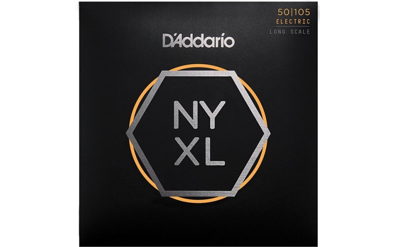 D'ADDARIO NYXL50105 - струны для 4-струнной бас-гитары, 50-105