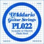 D'ADDARIO PL022 - Plain Steel одиночная струна .022