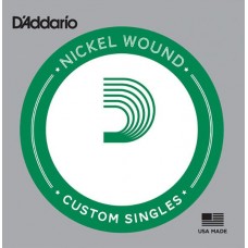 D'Addario PNG025 XL Pure Nickel Отдельная струна для электрогитары, никель, .025