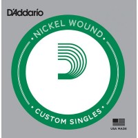 D'Addario PNG045 XL Pure Nickel Отдельная струна для электрогитары, никель, .045