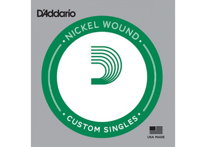 D'Addario PNG048 XL Pure Nickel Отдельная струна для электрогитары, никель, .048