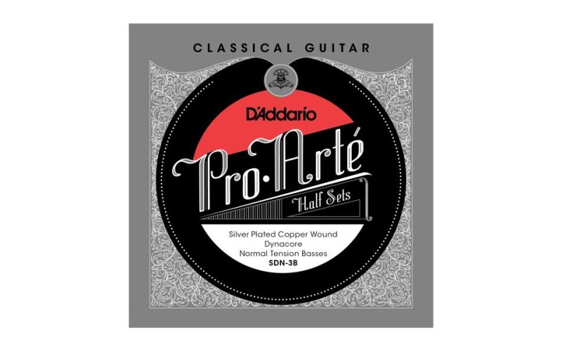 D'ADDARIO SDH-3B - комплект басовых струн для классической гитары, сильное натяжение