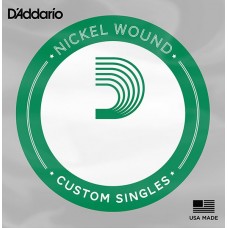 D'Addario SXL050 XL Nickel Wound Отдельная струна для бас-гитары, никелированная, .050