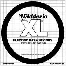 D'Addario SXL070 XL Nickel Wound Отдельная струна для бас-гитары, никелированная, .070