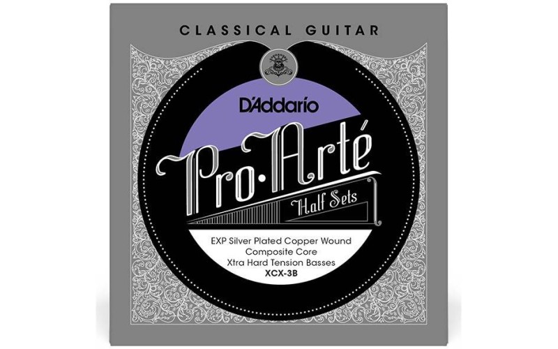 D'ADDARIO XCX-3B Комплект струн для классической гитары