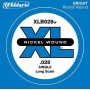 D'ADDARIO XLB028W - одиночная струна для бас-гитары, .028